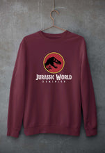 Load image into Gallery viewer, Jurassic World Unisex Sweatshirt for Men/Women-Maroon-Ektarfa.online