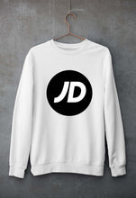 Load image into Gallery viewer, JD Sports Unisex Sweatshirt for Men/Women-White-Ektarfa.online