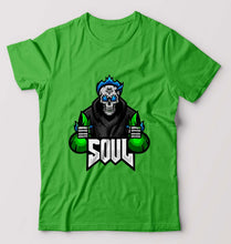 Load image into Gallery viewer, Battlegrounds Mobile India (BGMI) T-Shirt for Men-flag green-Ektarfa.online