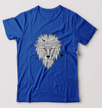 Load image into Gallery viewer, Lion T-Shirt for Men-Royal Blue-Ektarfa.online