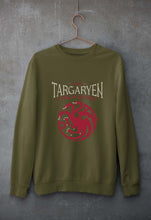 Load image into Gallery viewer, House Targaryen (GOT) Unisex Sweatshirt for Men/Women-Olive Green-Ektarfa.online