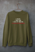 Load image into Gallery viewer, Entrepreneur Unisex Sweatshirt for Men/Women-Olive Green-Ektarfa.online