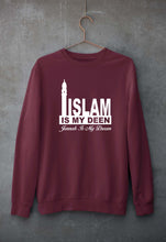 Load image into Gallery viewer, Islam Unisex Sweatshirt for Men/Women-Maroon-Ektarfa.online