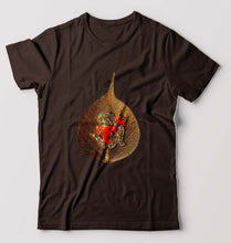 Load image into Gallery viewer, Ganpati T-Shirt for Men-Coffee Brown-Ektarfa.online