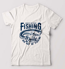 Load image into Gallery viewer, Fishing T-Shirt for Men-White-Ektarfa.online