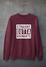 Load image into Gallery viewer, Harry Potter Hogwarts Unisex Sweatshirt for Men/Women-Maroon-Ektarfa.online