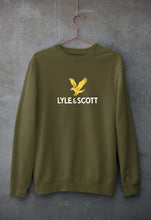 Load image into Gallery viewer, Lyle & Scott Unisex Sweatshirt for Men/Women-Olive Green-Ektarfa.online