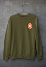 Load image into Gallery viewer, Netherlands Football Unisex Sweatshirt for Men/Women-Olive Green-Ektarfa.online