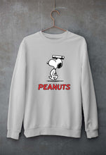 Load image into Gallery viewer, Peanuts Snoopy Unisex Sweatshirt for Men/Women-Grey Melange-Ektarfa.online