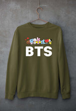 Load image into Gallery viewer, BTS Unisex Sweatshirt for Men/Women-Olive Green-Ektarfa.online
