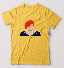 Load image into Gallery viewer, Lori yagami T-Shirt for Men-Golden Yellow-Ektarfa.online