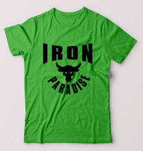 Load image into Gallery viewer, Iron Paradise T-Shirt for Men-flag green-Ektarfa.online