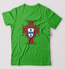 Load image into Gallery viewer, Portugal Football T-Shirt for Men-flag green-Ektarfa.online