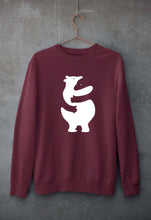 Load image into Gallery viewer, Hippo Dolphin Hug Unisex Sweatshirt for Men/Women-Maroon-Ektarfa.online