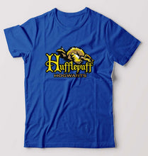 Load image into Gallery viewer, Hufflepuff Harry Potter T-Shirt for Men-Royal Blue-Ektarfa.online