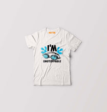 Load image into Gallery viewer, Swimming Kids T-Shirt for Boy/Girl-White-Ektarfa.online