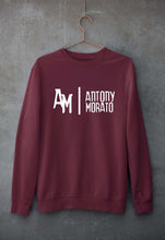 Load image into Gallery viewer, Antony Morato Unisex Sweatshirt for Men/Women-Maroon-Ektarfa.online