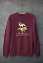 Load image into Gallery viewer, Vikings Unisex Sweatshirt for Men/Women-Maroon-Ektarfa.online