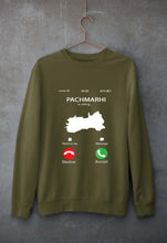 Load image into Gallery viewer, Pachmarhi Calling Unisex Sweatshirt for Men/Women-Olive Green-Ektarfa.online