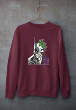 Load image into Gallery viewer, Batman Joker Unisex Sweatshirt for Men/Women-Maroon-Ektarfa.online