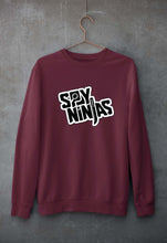 Load image into Gallery viewer, Spy Ninja Unisex Sweatshirt for Men/Women-Maroon-Ektarfa.online