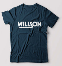 Load image into Gallery viewer, Wilson T-Shirt for Men-Petrol Blue-Ektarfa.online