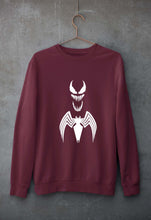 Load image into Gallery viewer, Venom Spiderman Superhero Unisex Sweatshirt for Men/Women-Maroon-Ektarfa.online