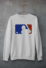 Load image into Gallery viewer, Baseball Unisex Sweatshirt for Men/Women-Grey Melange-Ektarfa.online