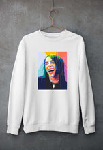 Load image into Gallery viewer, Billie Eilish Unisex Sweatshirt for Men/Women-White-Ektarfa.online