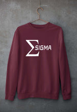 Load image into Gallery viewer, Sigma Unisex Sweatshirt for Men/Women-Maroon-Ektarfa.online
