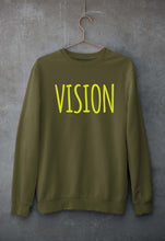 Load image into Gallery viewer, Vision Unisex Sweatshirt for Men/Women-Olive Green-Ektarfa.online