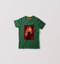 Load image into Gallery viewer, Scarlet Witch Wanda Kids T-Shirt for Boy/Girl-Dark Green-Ektarfa.online