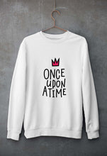 Load image into Gallery viewer, Once Upon a Time Unisex Sweatshirt for Men/Women-White-Ektarfa.online