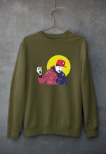 Load image into Gallery viewer, Divine Unisex Sweatshirt for Men/Women-Olive Green-Ektarfa.online