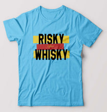 Load image into Gallery viewer, Whisky T-Shirt for Men-Light Blue-Ektarfa.online
