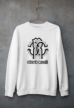 Load image into Gallery viewer, Roberto Cavalli Unisex Sweatshirt for Men/Women-White-Ektarfa.online