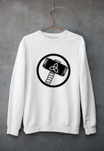Load image into Gallery viewer, Thor Superhero Unisex Sweatshirt for Men/Women-White-Ektarfa.online