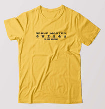 Load image into Gallery viewer, Grand Master Chess T-Shirt for Men-Golden Yellow-Ektarfa.online