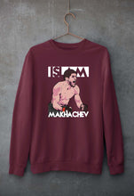 Load image into Gallery viewer, Islam Makhachev Unisex Sweatshirt for Men/Women-Maroon-Ektarfa.online