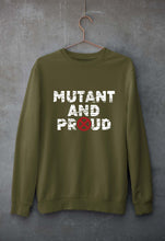 Load image into Gallery viewer, X-Men Mutant Unisex Sweatshirt for Men/Women-Olive Green-Ektarfa.online