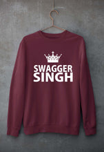 Load image into Gallery viewer, Swagger Singh Unisex Sweatshirt for Men/Women-Maroon-Ektarfa.online