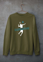 Load image into Gallery viewer, Badminton Unisex Sweatshirt for Men/Women-Olive Green-Ektarfa.online