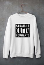 Load image into Gallery viewer, Harry Potter Hogwarts Unisex Sweatshirt for Men/Women-White-Ektarfa.online