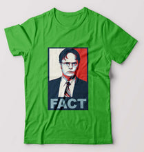 Load image into Gallery viewer, Dwight Schrute T-Shirt for Men-flag green-Ektarfa.online