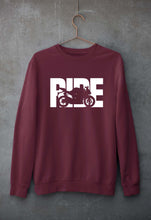 Load image into Gallery viewer, Ride Superbike Unisex Sweatshirt for Men/Women-Maroon-Ektarfa.online