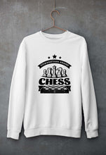Load image into Gallery viewer, Viswanathan Anand Chess Unisex Sweatshirt for Men/Women-White-Ektarfa.online