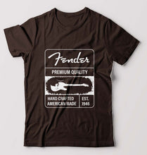 Load image into Gallery viewer, Fender T-Shirt for Men-Coffee Brown-Ektarfa.online