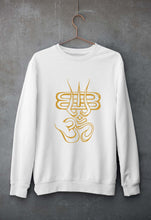 Load image into Gallery viewer, Mahakal Mahadev Bholenath Shiva Shivji Unisex Sweatshirt for Men/Women-White-Ektarfa.online