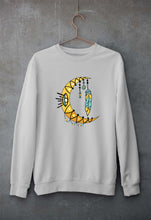Load image into Gallery viewer, Dream Catcher Moon Unisex Sweatshirt for Men/Women-Grey Melange-Ektarfa.online