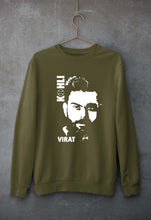 Load image into Gallery viewer, Virat Kohli Unisex Sweatshirt for Men/Women-Olive Green-Ektarfa.online